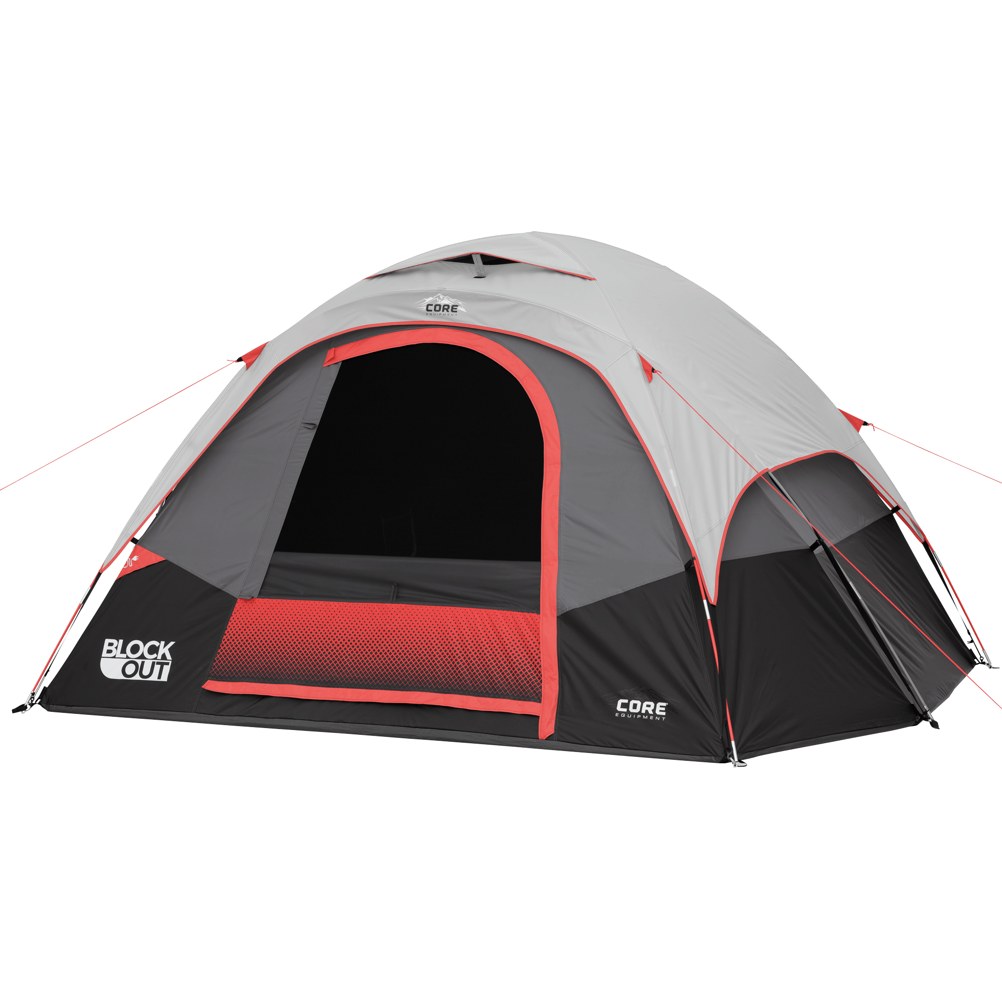 6 Person Dome Blockout Tent