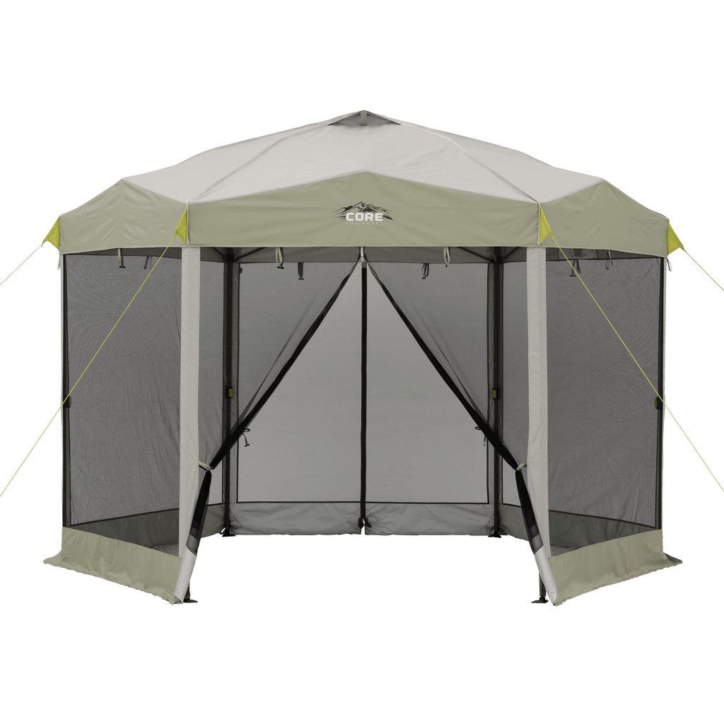 11.5' x 10' Center Push Instant Screen House