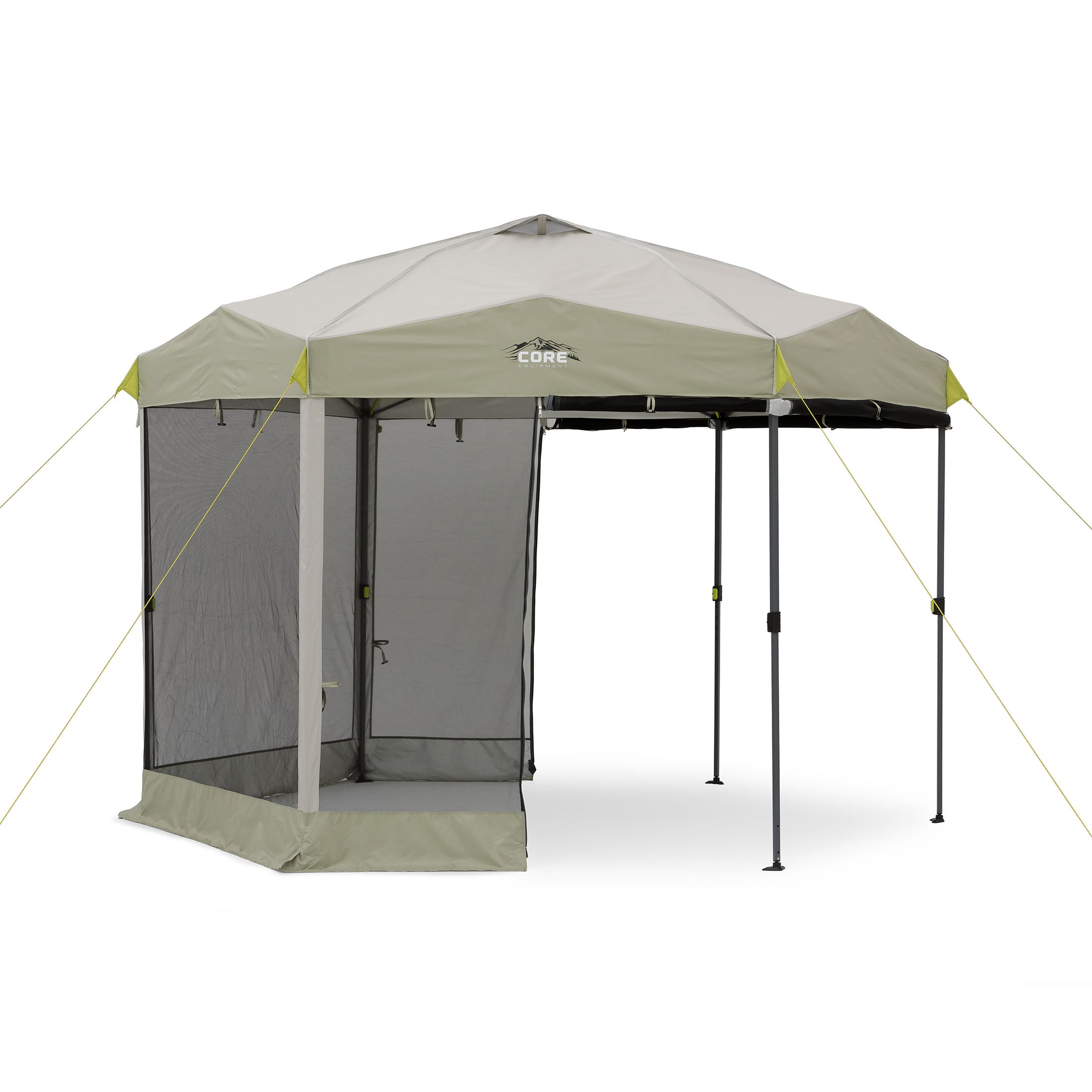 11.5' x 10' Center Push Instant Screen House