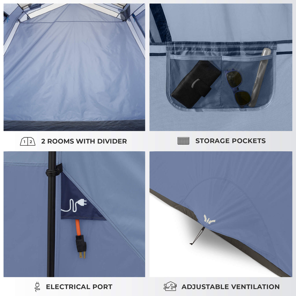 10 Person Instant Cabin Tent