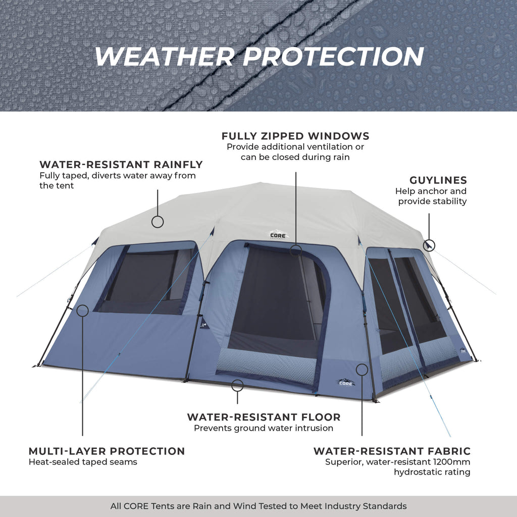 10 Person Instant Cabin Tent