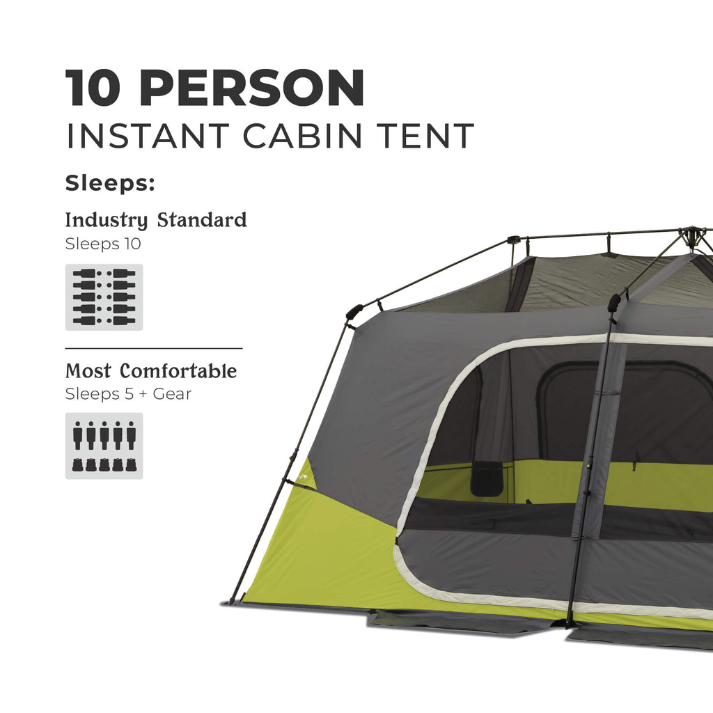 10 Person Instant Cabin Tent