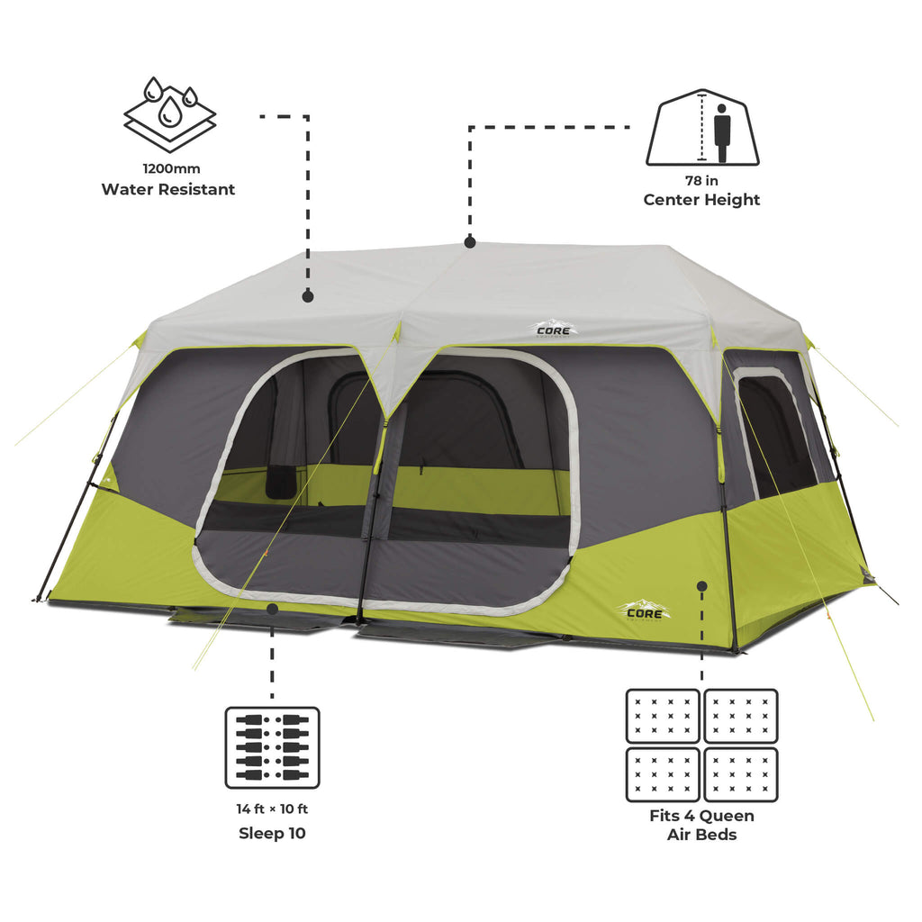 10 Person Instant Cabin Tent