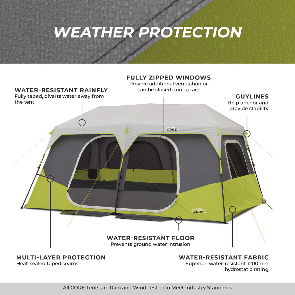 10 Person Instant Cabin Tent