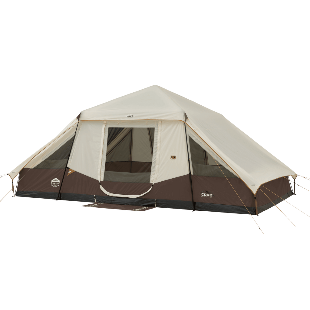 10 Person Lighted Instant Pyramid Tent