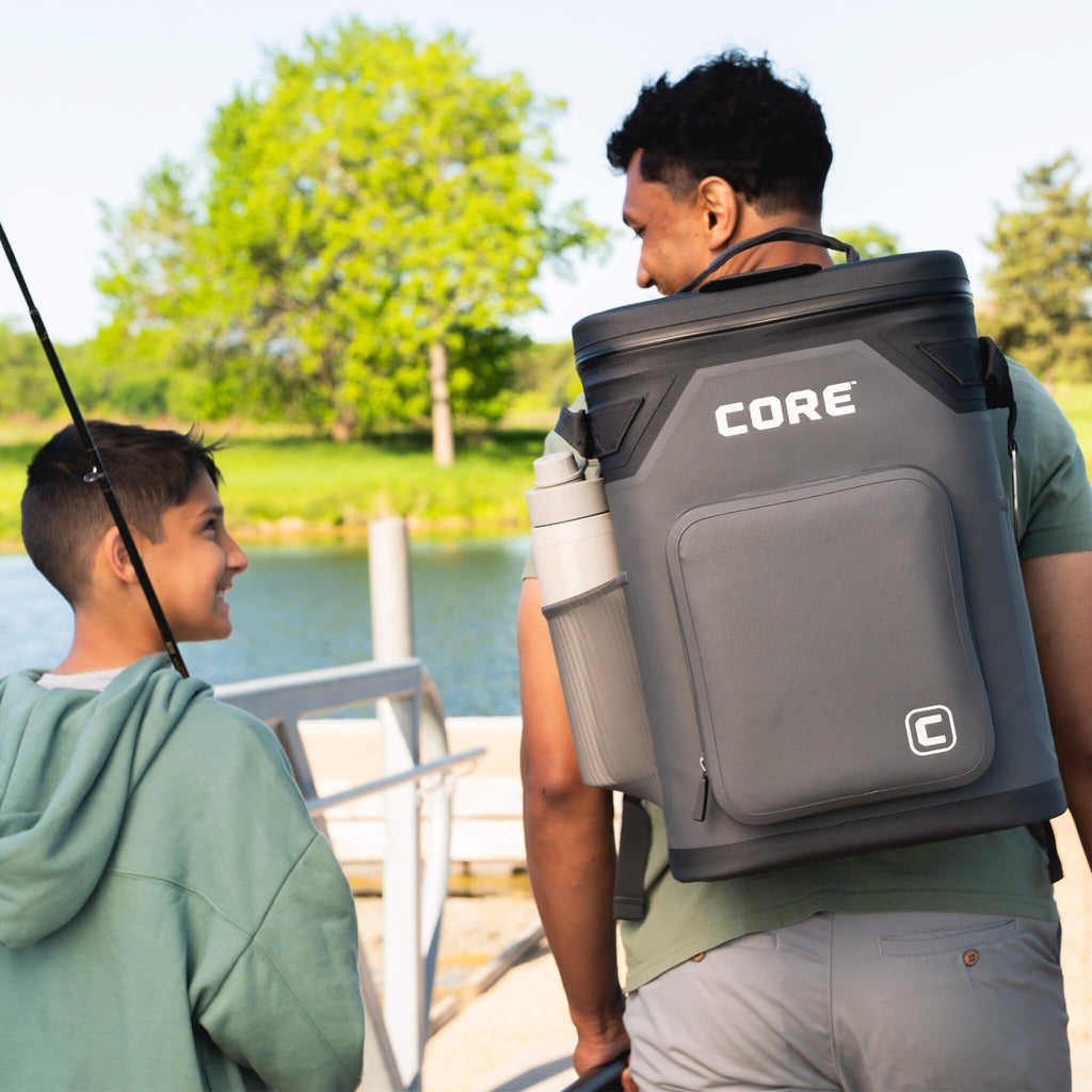 CLIMAKEEP Magnetic 24 Can Backpack Soft Cooler