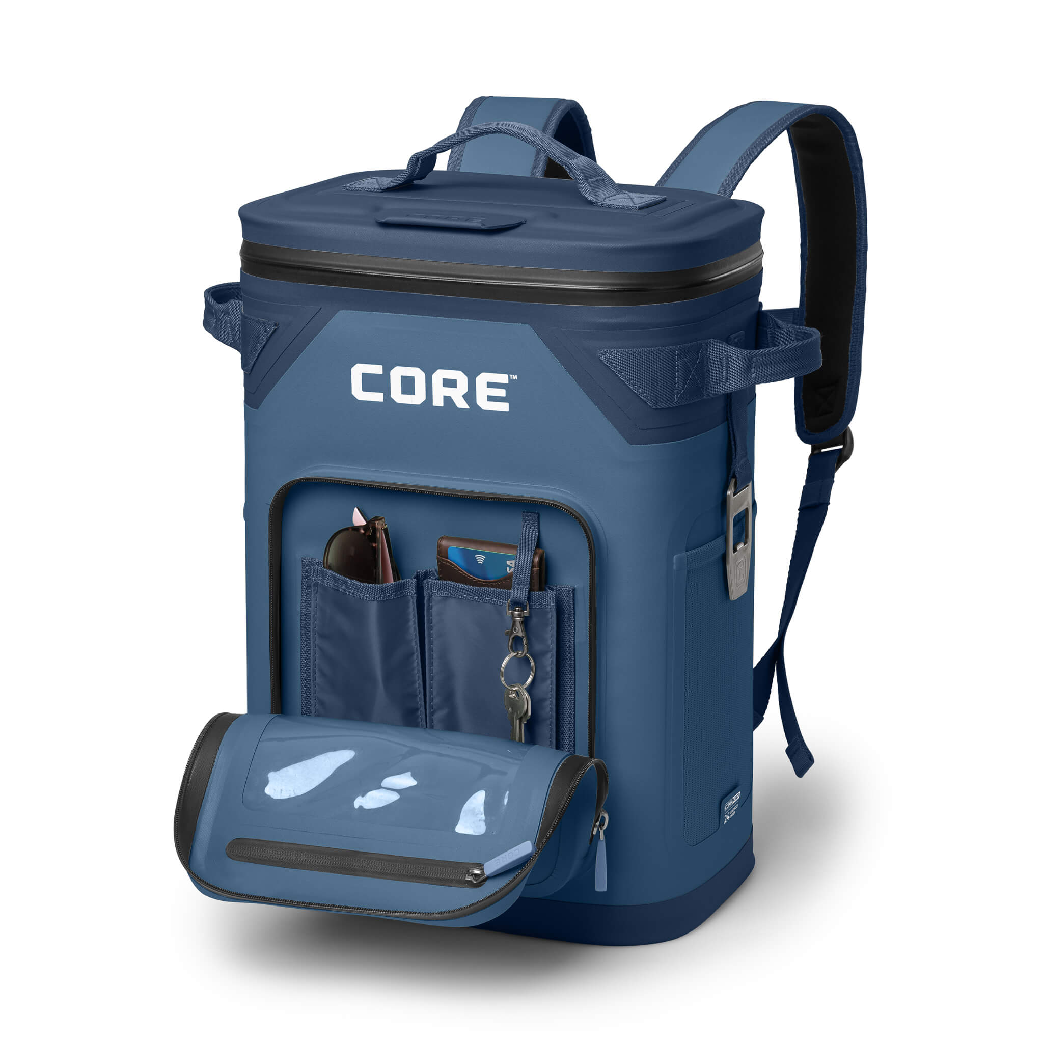 CLIMAKEEP Magnetic 24 Can Backpack Soft Cooler