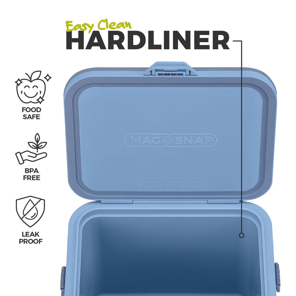 FlipBack Zipperless Magnetic 24 Can Hard Liner Cooler