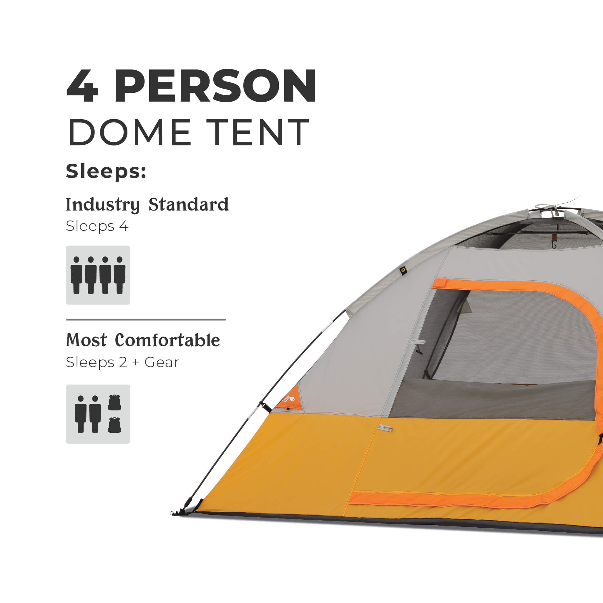4 Person Dome Tent
