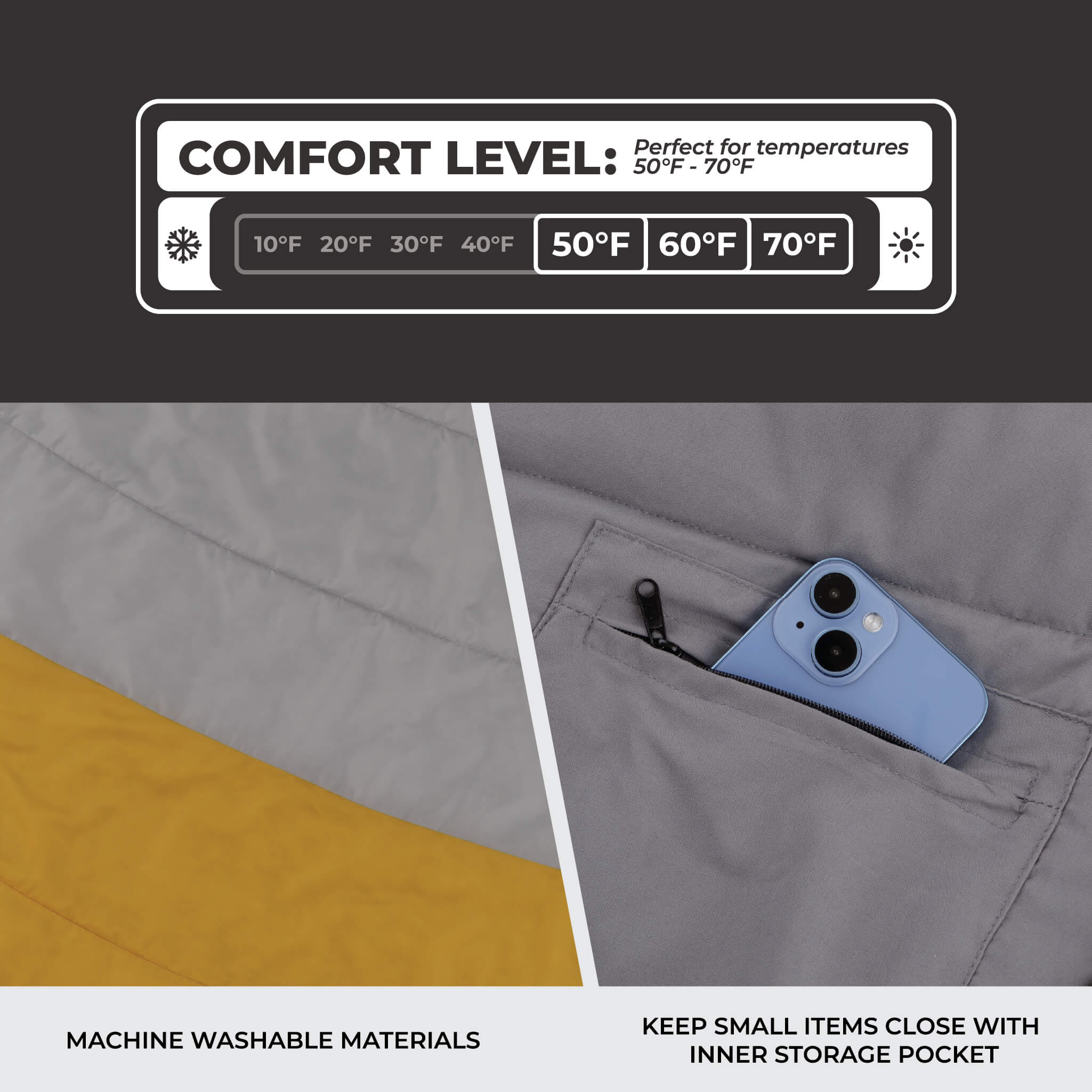 50 Degree Double Sleeping Bag