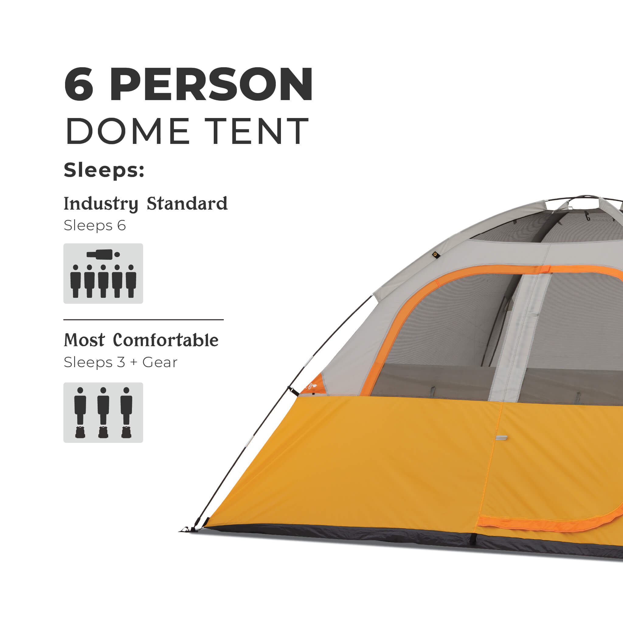 6 Person Dome Tent
