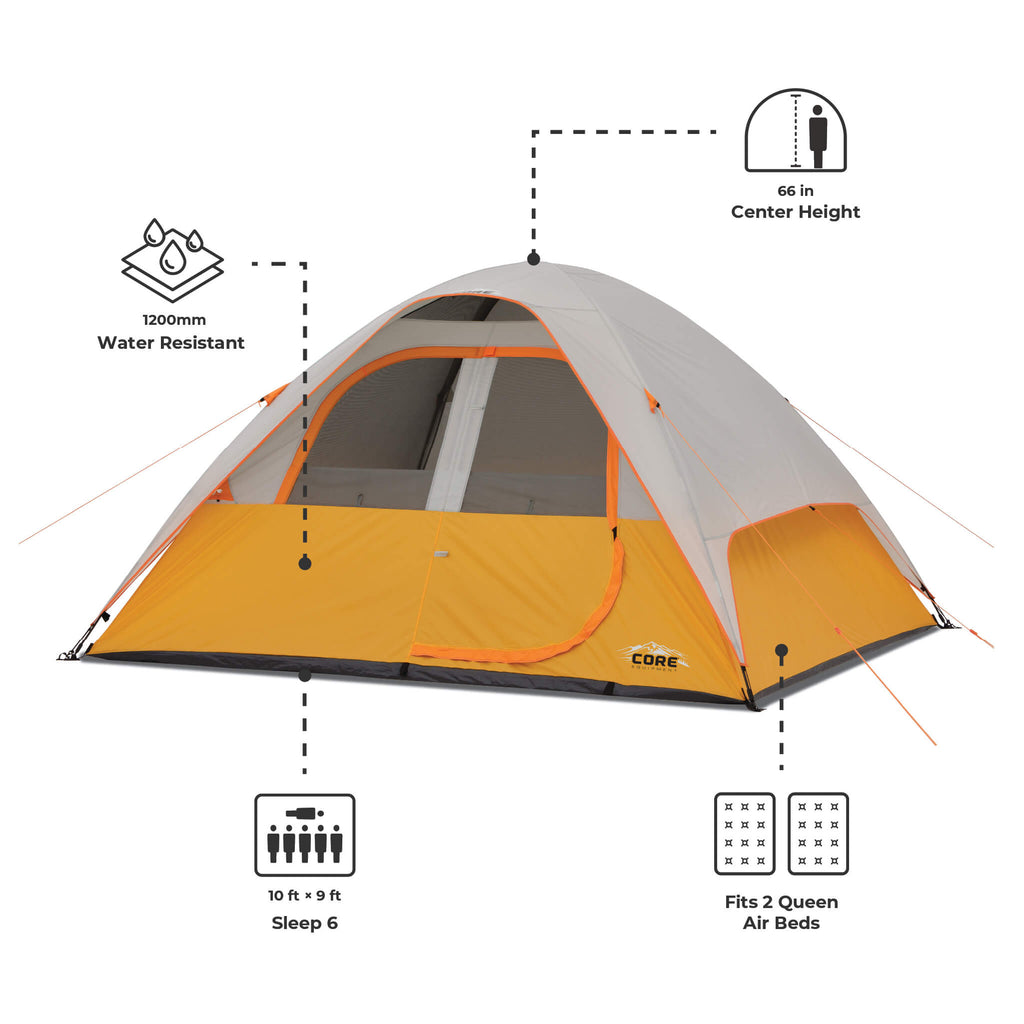 6 Person Dome Tent