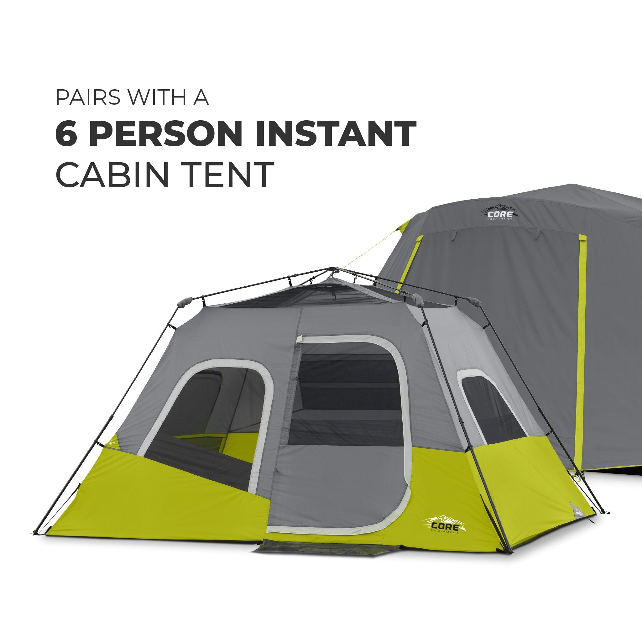 6 Person Instant Cabin Tent Full Rainfly Accessory