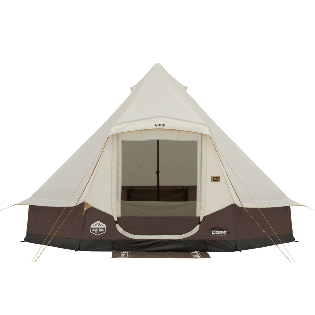6 Person Lighted Bell Tent