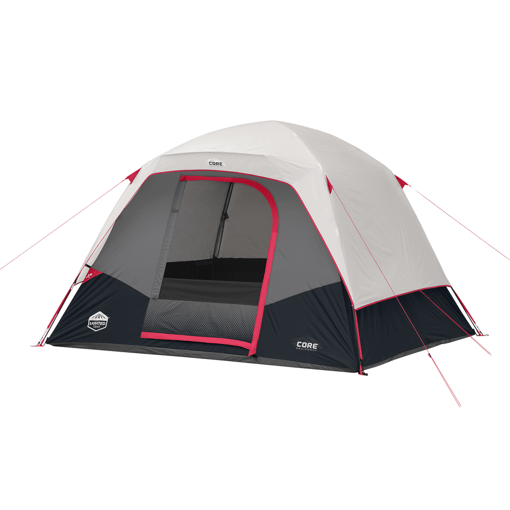 6 Person Lighted Dome Tent
