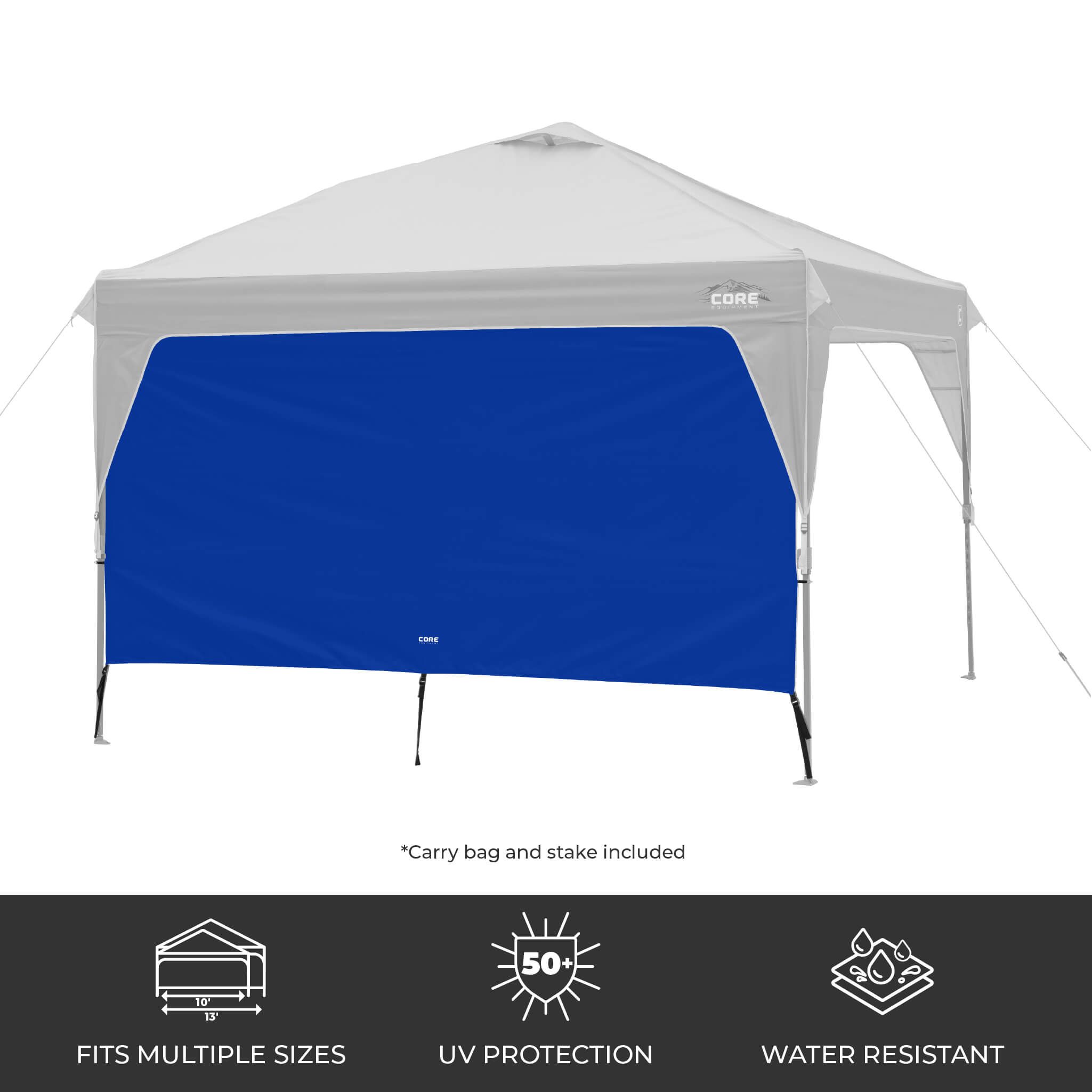 10' x 10' & 13' x 13' Canopy Sun Wall Accessory