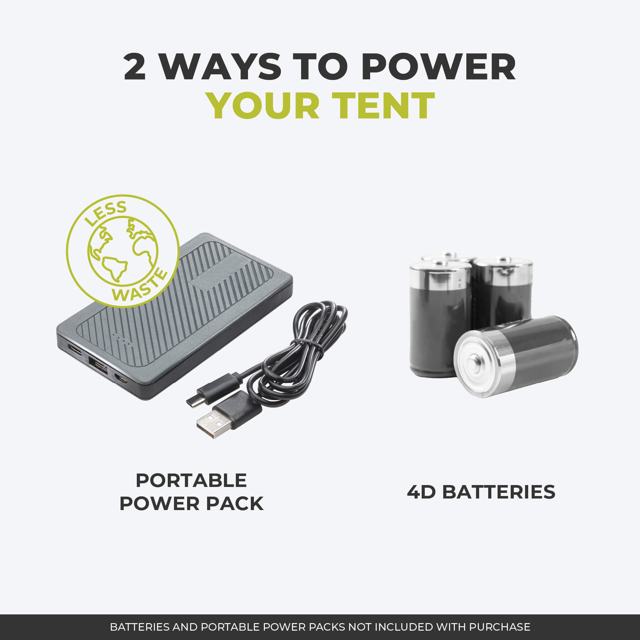 6 Person Lighted Instant Cabin Tent with Full Rainfly