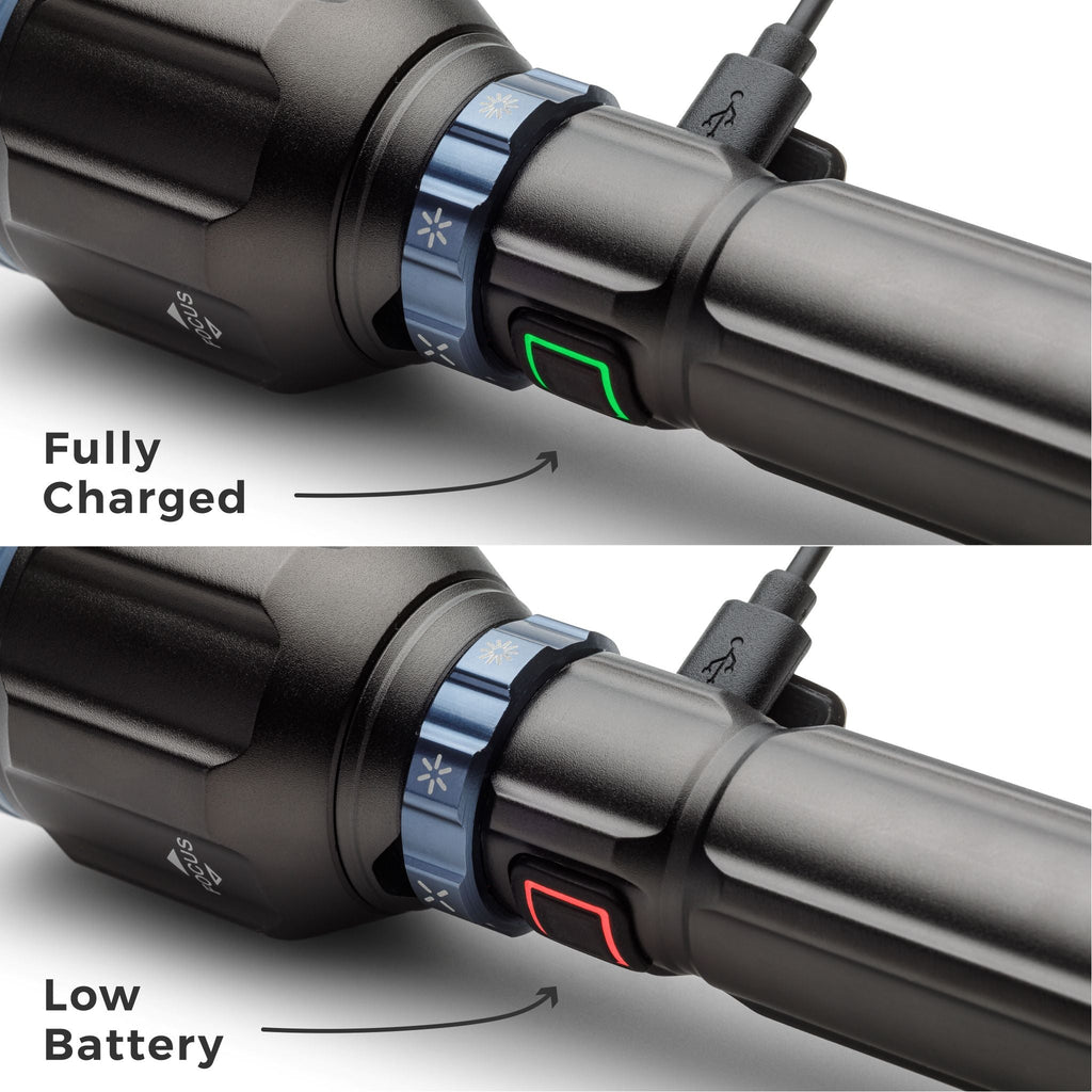 3000 Lumen Rechargeable Flashlight