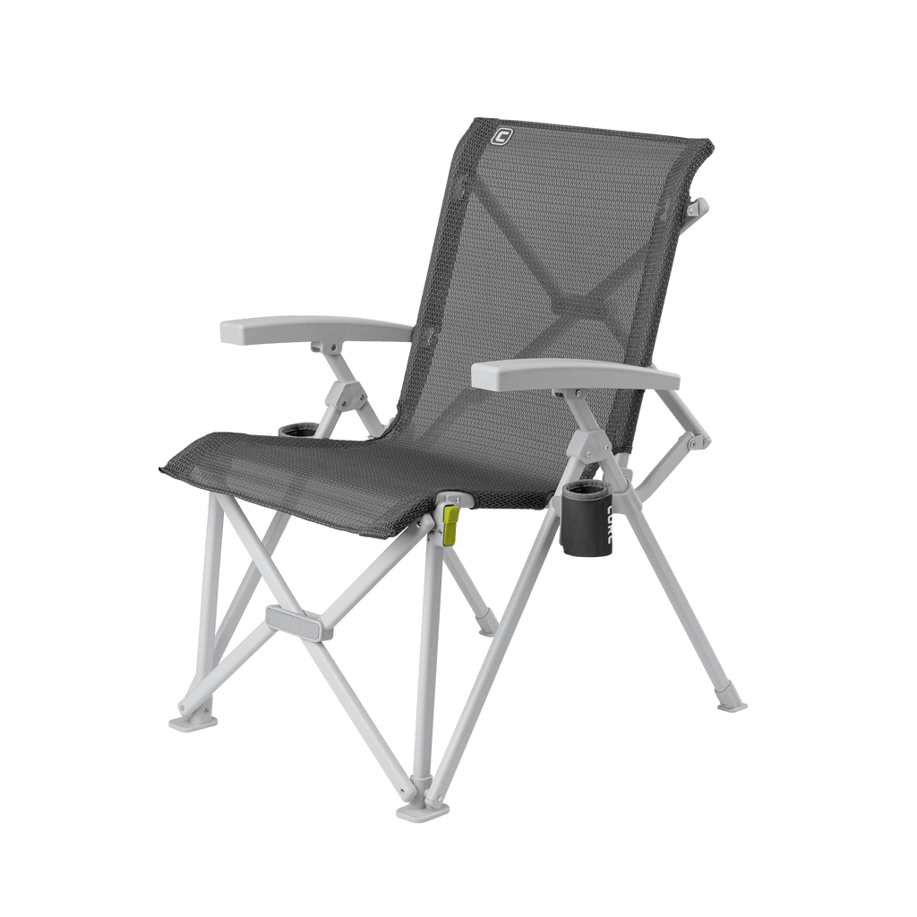 Stretch Knit Hard Arm Chair