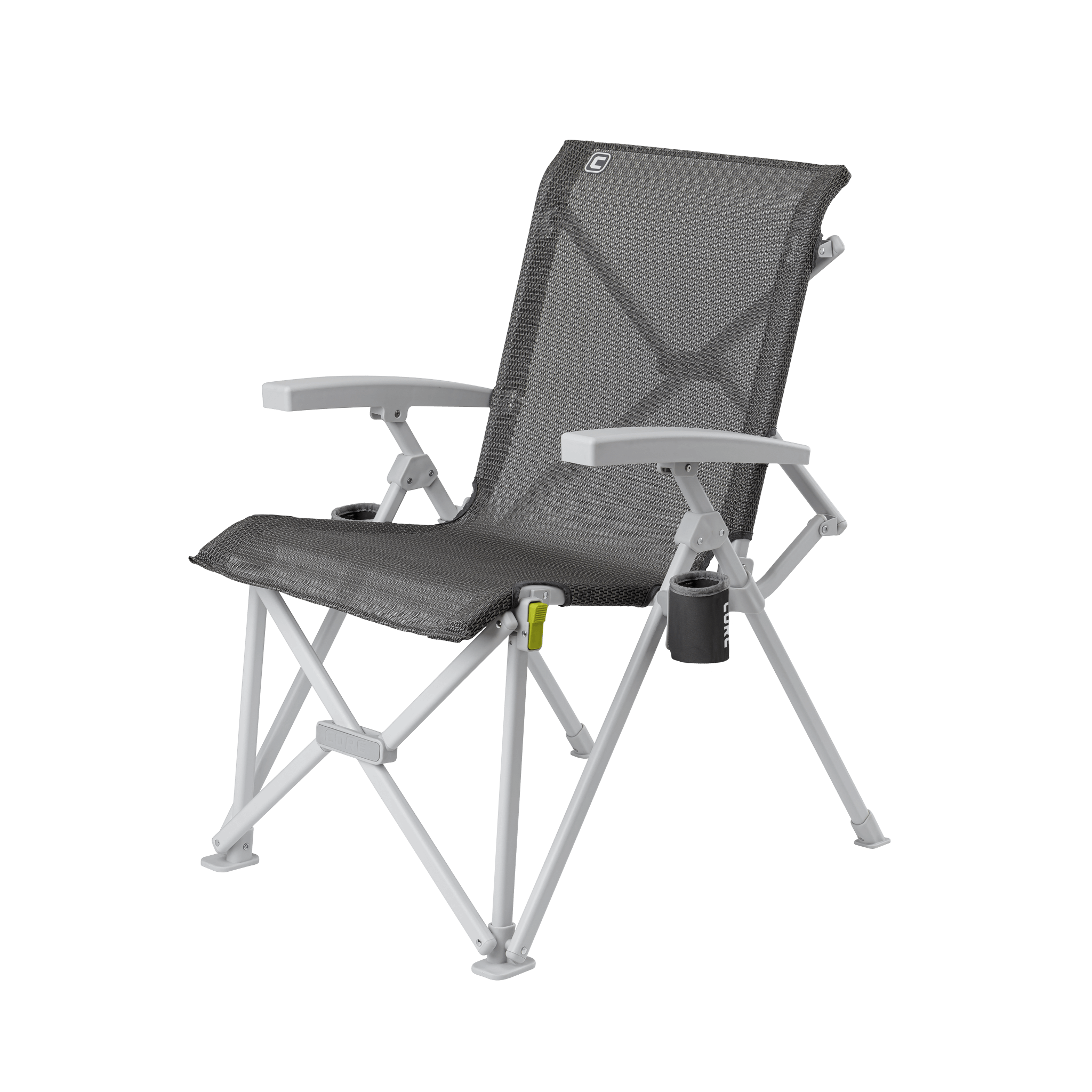 Stretch Knit Hard Arm Chair