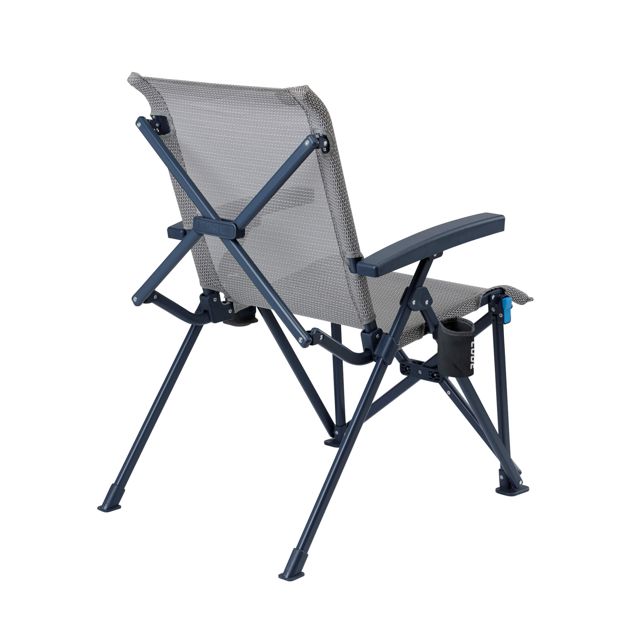 Stretch Knit Hard Arm Chair